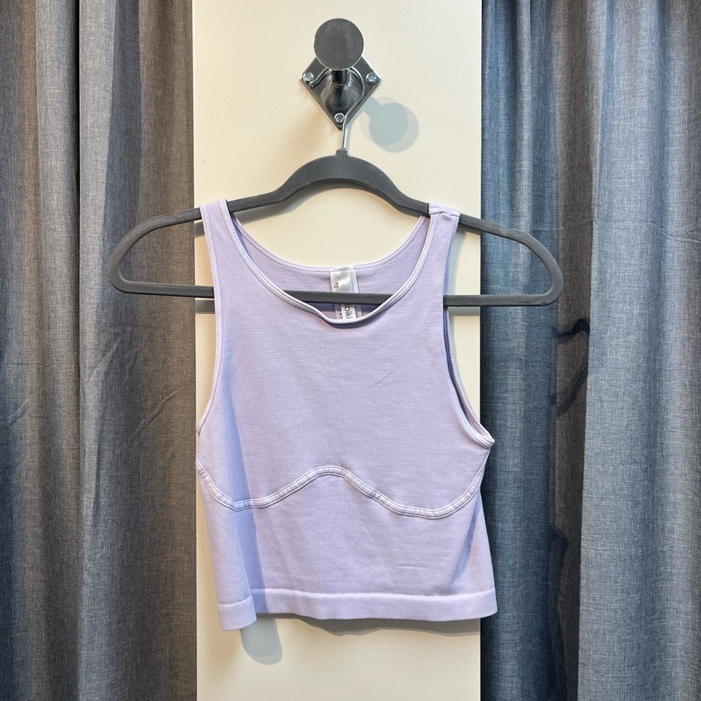 Lavender Women's Crop Top